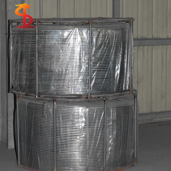 Calcium silicon alloy cored wire